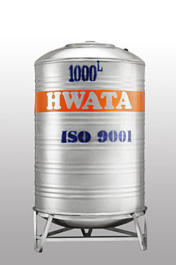 Bồn nước INOX HWATA 3000 lít nằm (ĐK 1360)