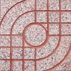 Gạch terrazzo 40x40 QP1 màu đỏ