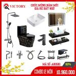BỘ COMBO BÀN CẦU NHÀ TẮM TRỌN BỘ A80580