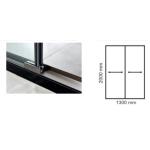 Vách tắm kính Kassani KS-VK01